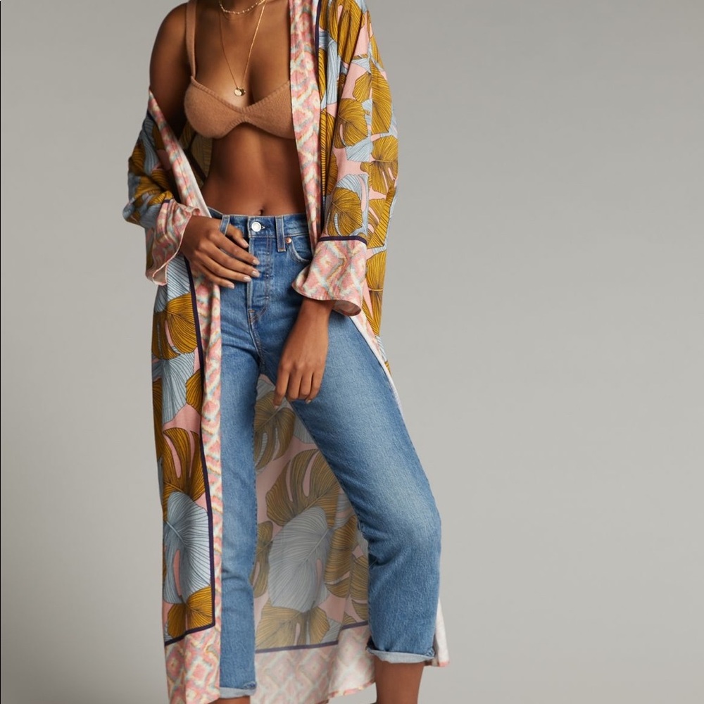 Bl^nk Sophia Kimono. One-size. NWT.